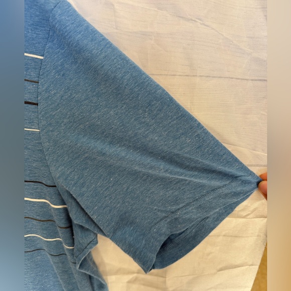 Travis Mathew Blue Men’s Shirt Size LARGE - Picture 3 of 8